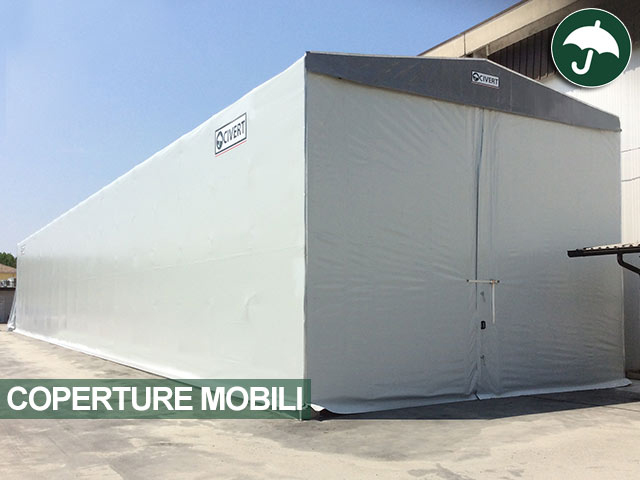 Coperture Pvc Civert Tunnel Retrattili E Capannoni Mobili