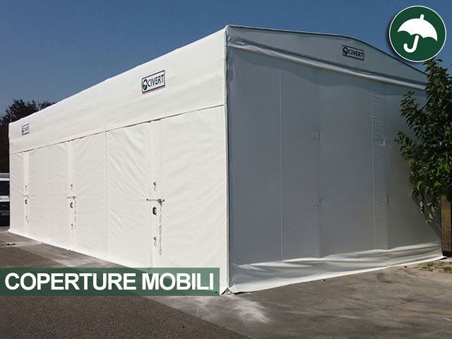 Coperture Pvc Civert Tunnel Retrattili E Capannoni Mobili